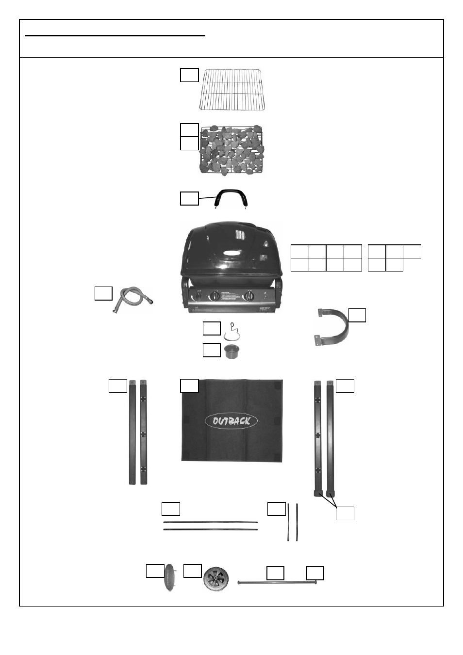 B1. parts diagram: omega 100 | Outback Power Systems OMEGA 300 User Manual | Page 3 / 22
