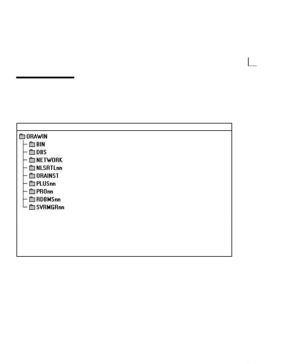 Windows/ windows 95 directory structure | Oracle A423961 User Manual | Page 126 / 202