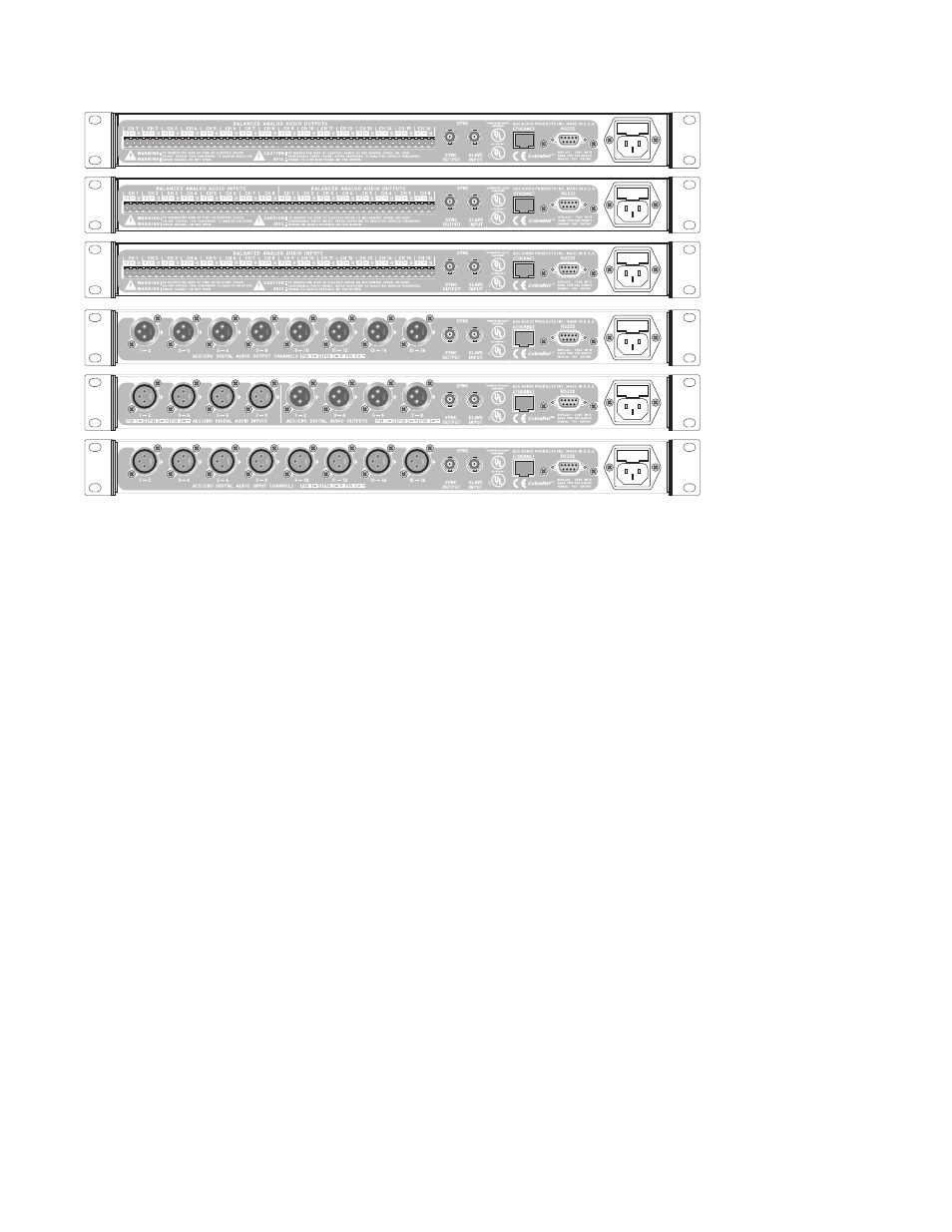 QSC Audio RAVE 80 User Manual | Page 5 / 28