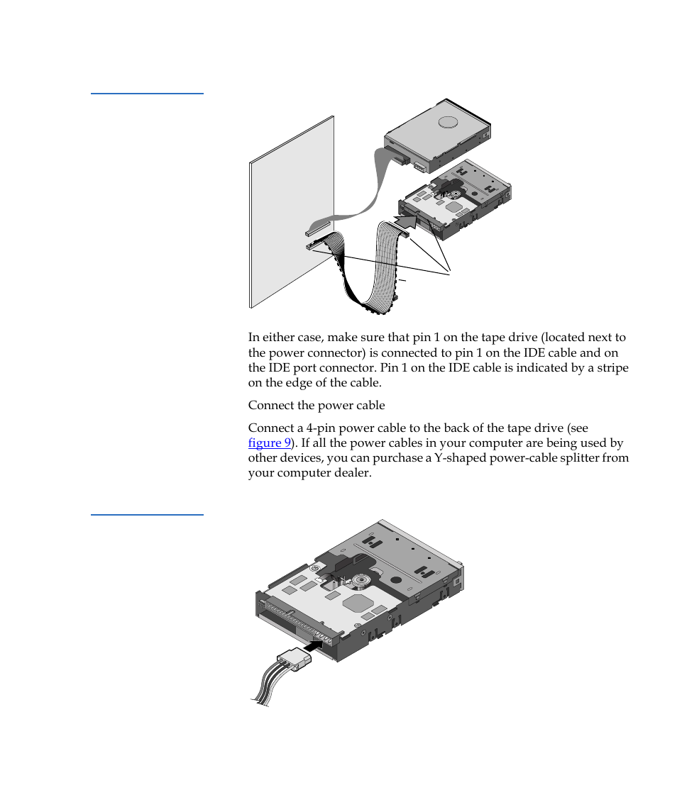 Port (see, Figure 8 | Quantum Internal Storage System Travan 40 GB User Manual | Page 15 / 26