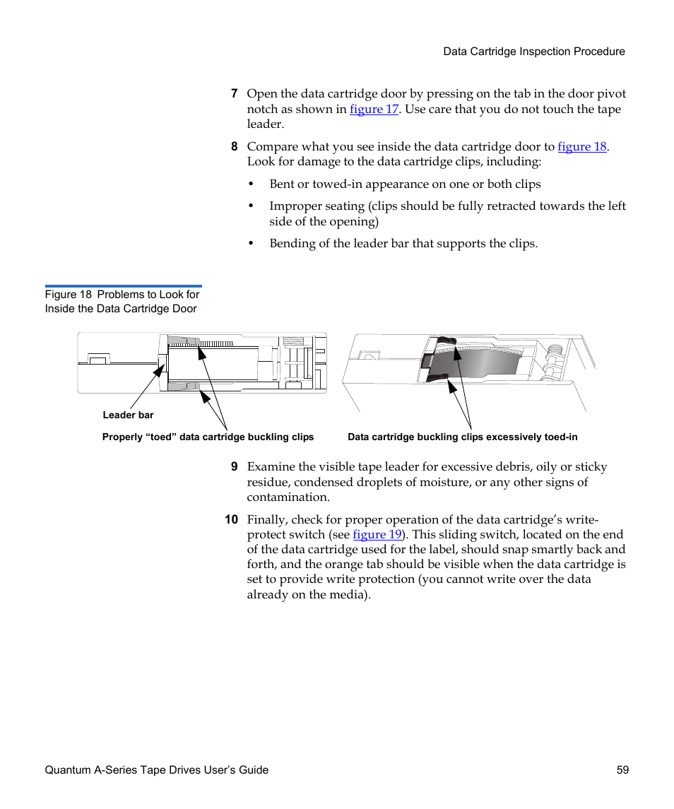 Figure 18 | Quantum Tape Drive A-Series User Manual | Page 75 / 105