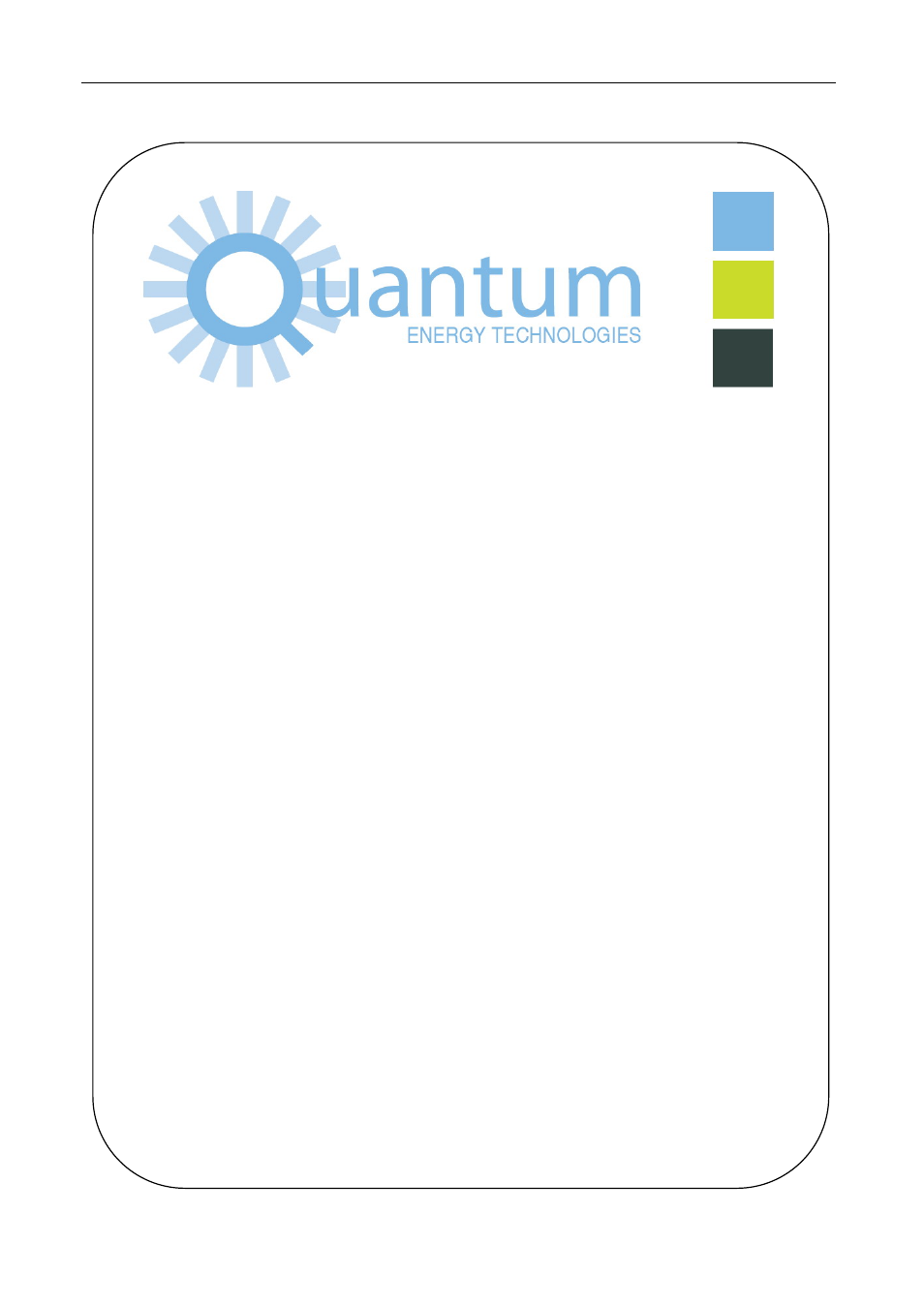 Quantum 270-11AC3-134 User Manual | 40 pages