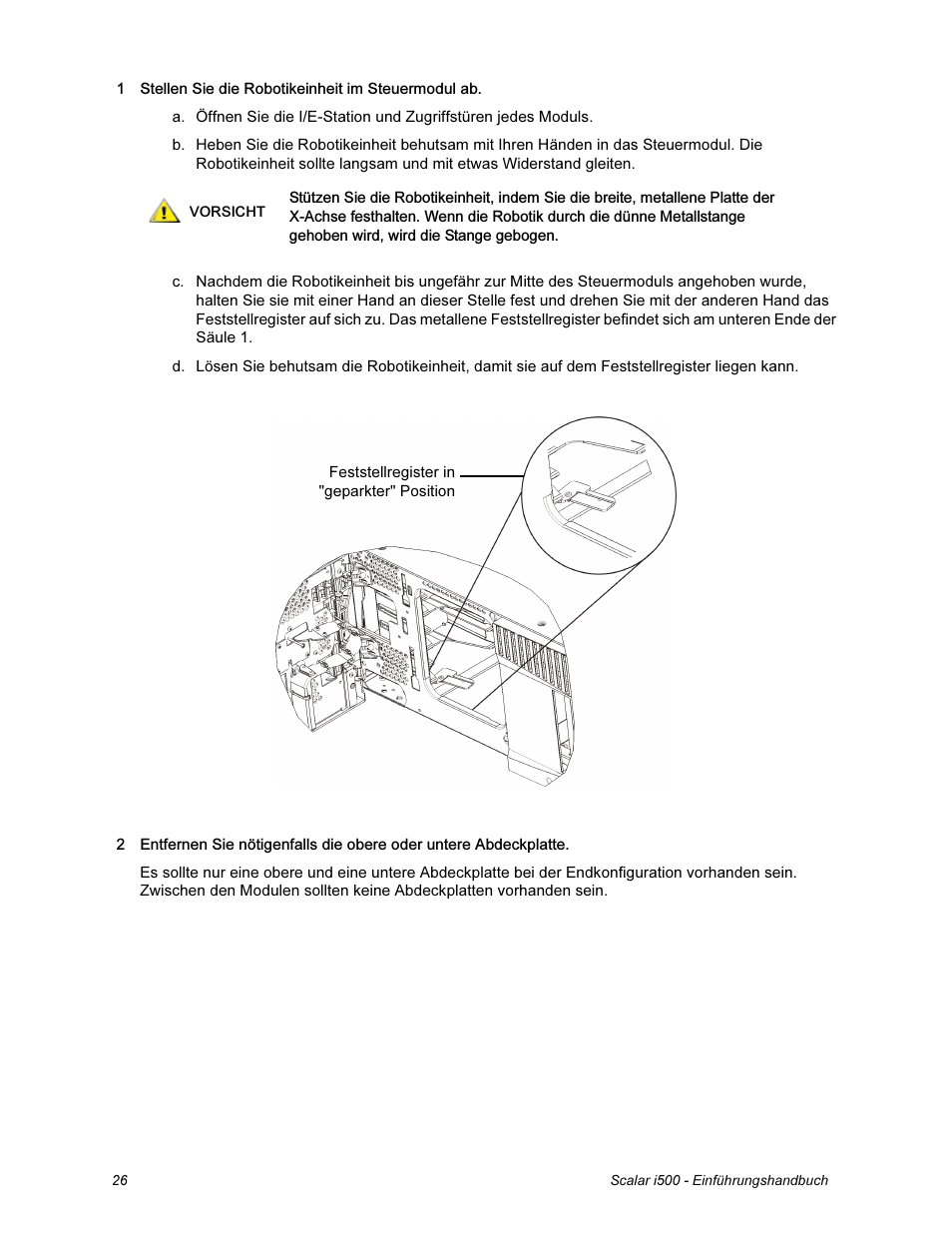 Quantum Scalar i500 User Manual | Page 26 / 148