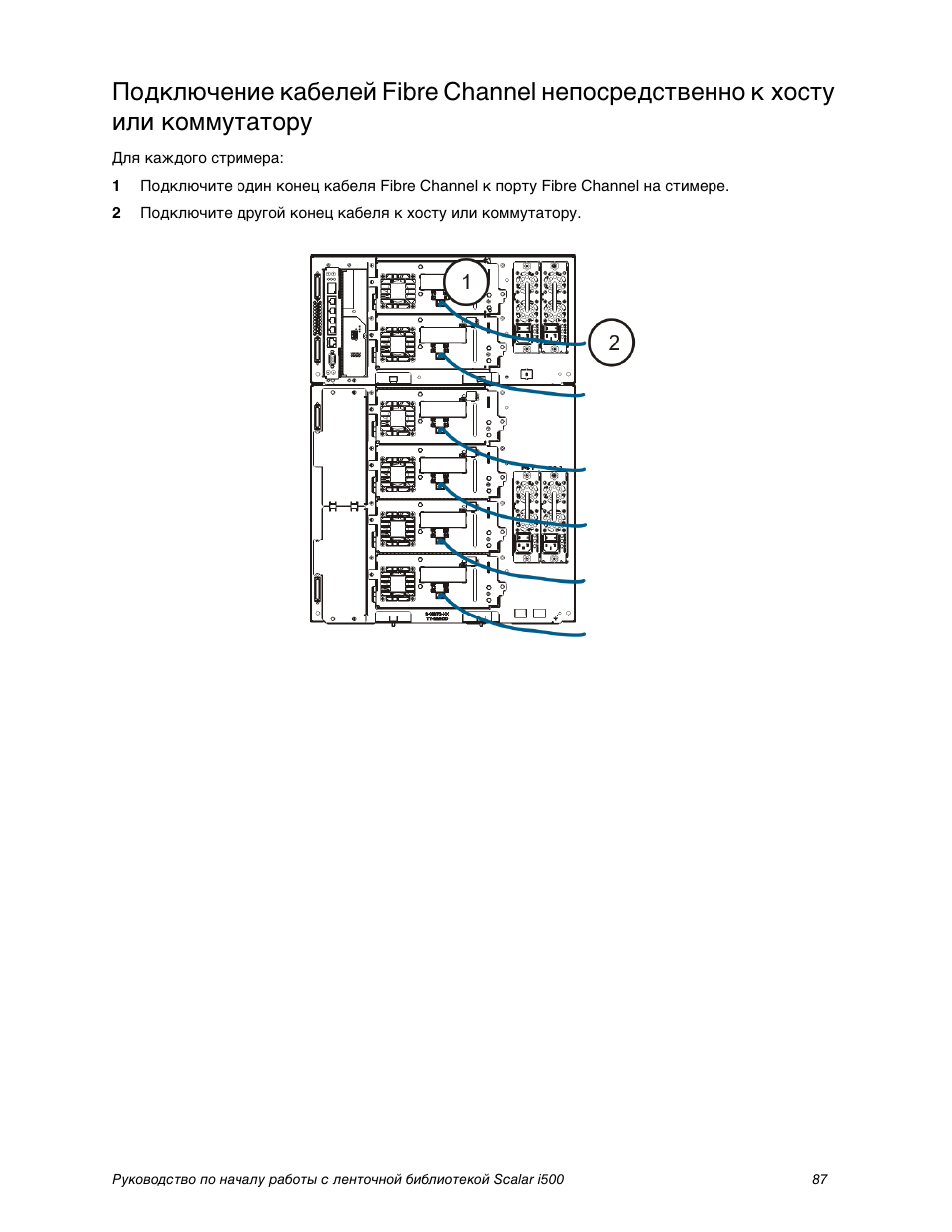 Quantum Scalar i500 User Manual | Page 87 / 148