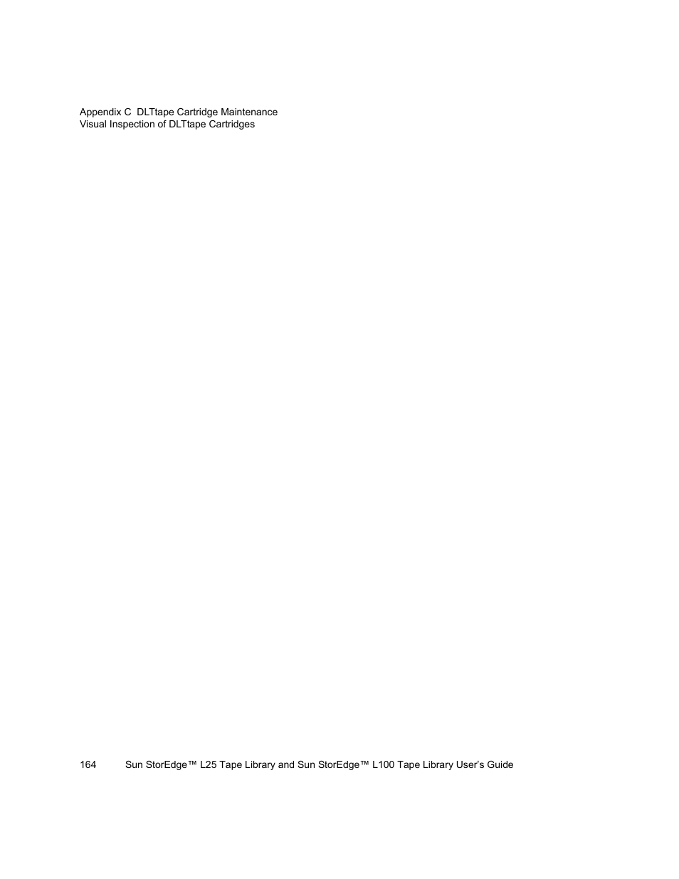 Quantum Sun StorEdge L100 User Manual | Page 180 / 192