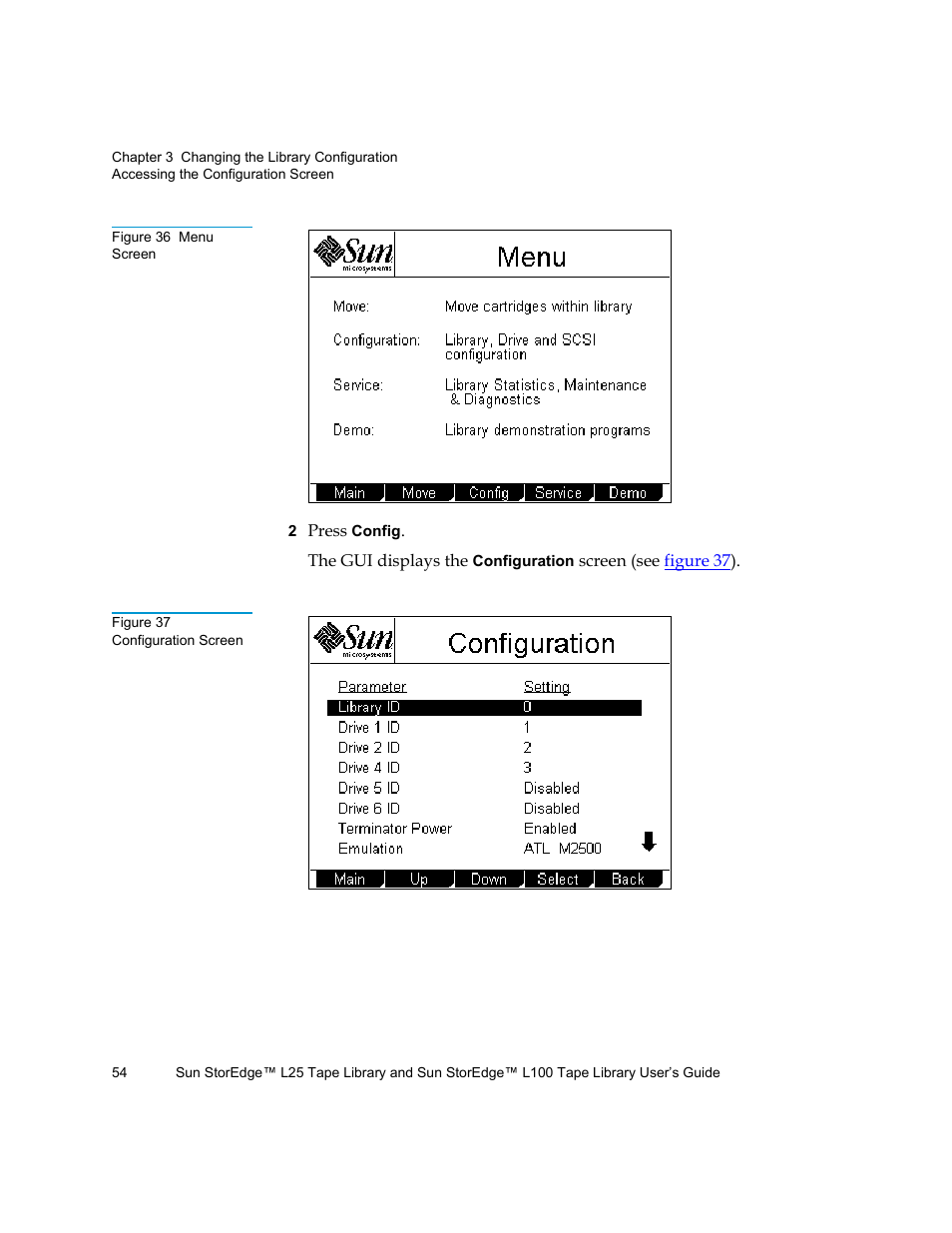 Quantum Sun StorEdge L100 User Manual | Page 70 / 192