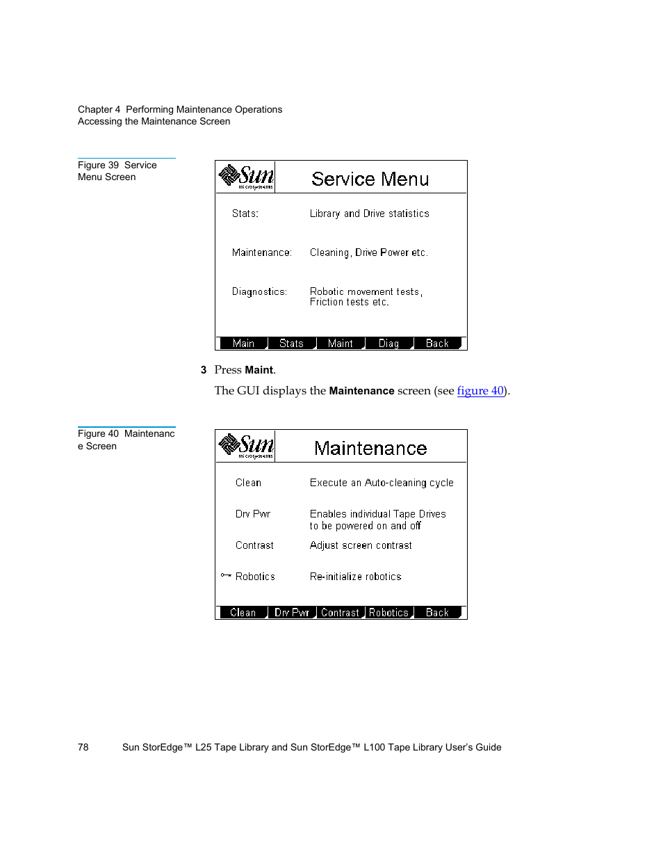 Quantum Sun StorEdge L100 User Manual | Page 94 / 192