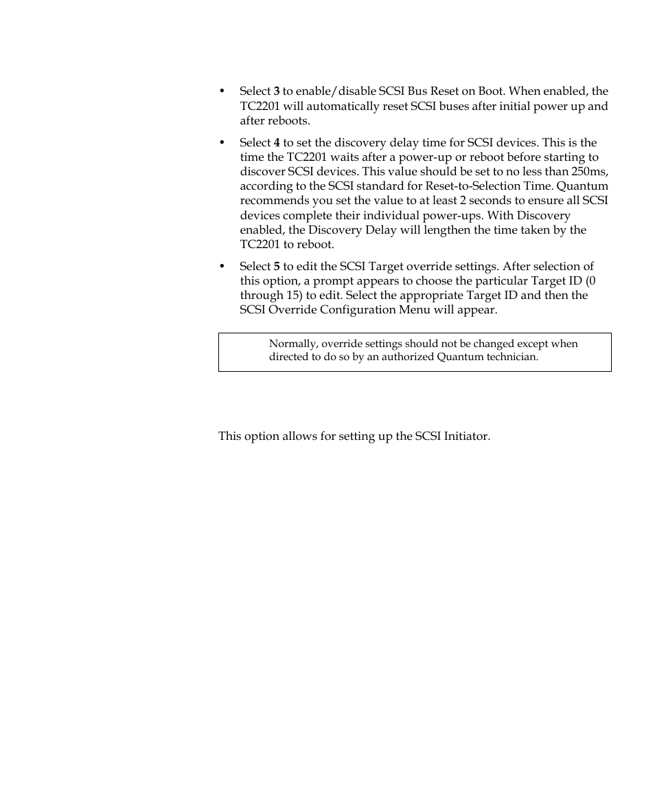 Quantum TC2201 User Manual | Page 105 / 164