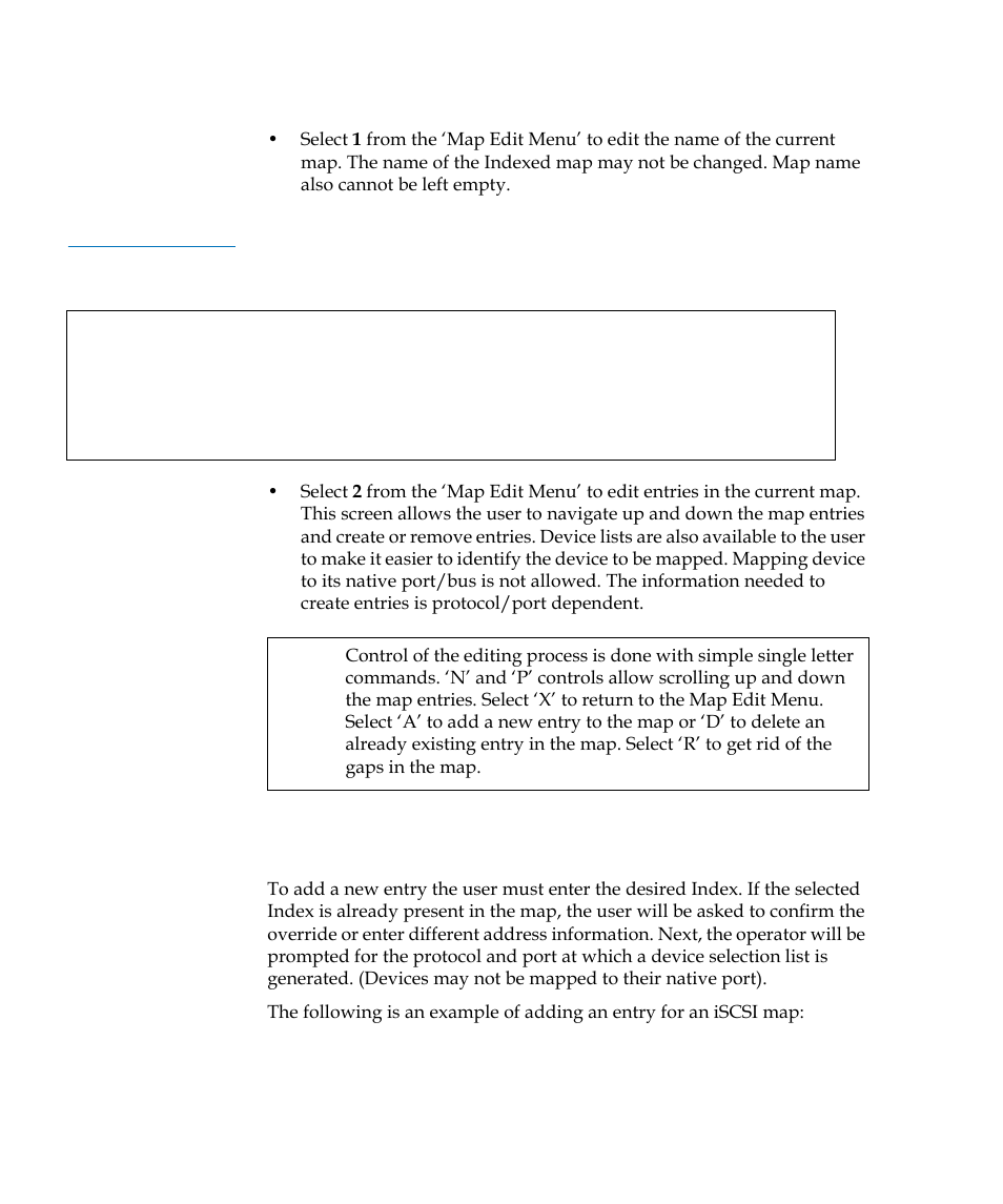Table 27, Edit map name | Quantum TC2201 User Manual | Page 114 / 164