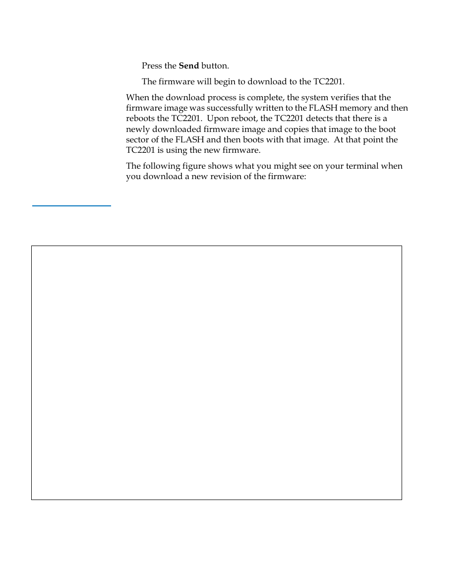 Table 57, Download firmware menu | Quantum TC2201 User Manual | Page 142 / 164