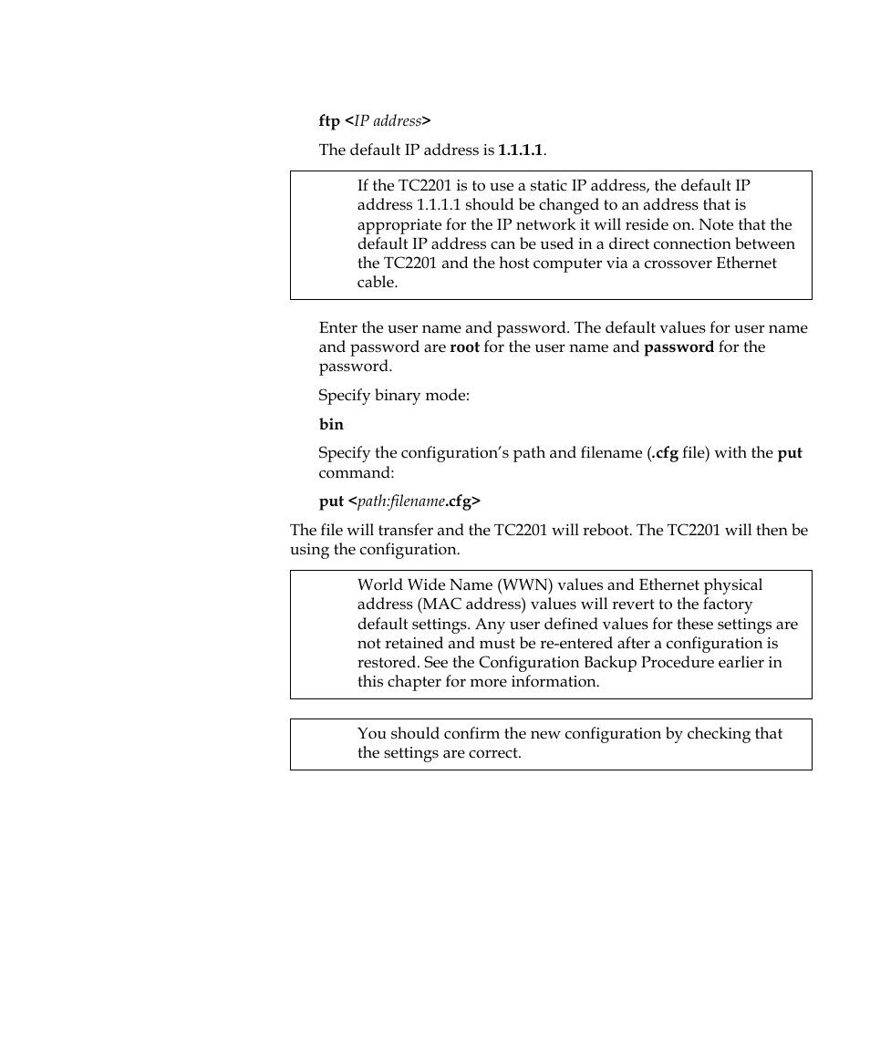 Quantum TC2201 User Manual | Page 145 / 164
