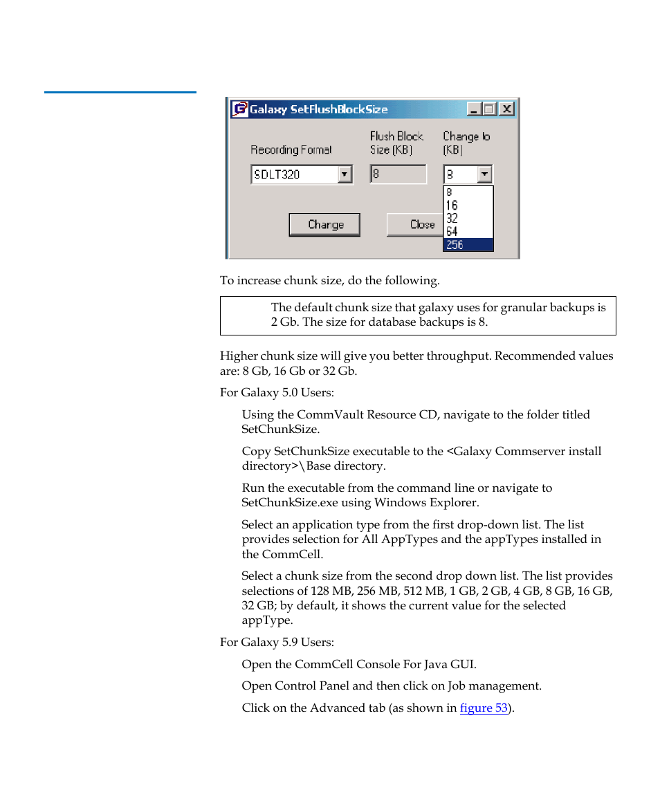 Figure 52, Commvault galaxy | Quantum TC2201 User Manual | Page 156 / 164