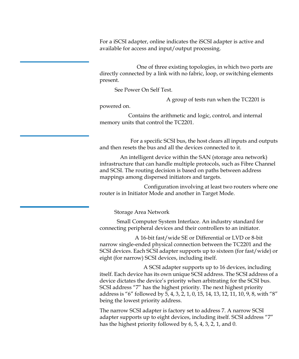 Quantum TC2201 User Manual | Page 162 / 164