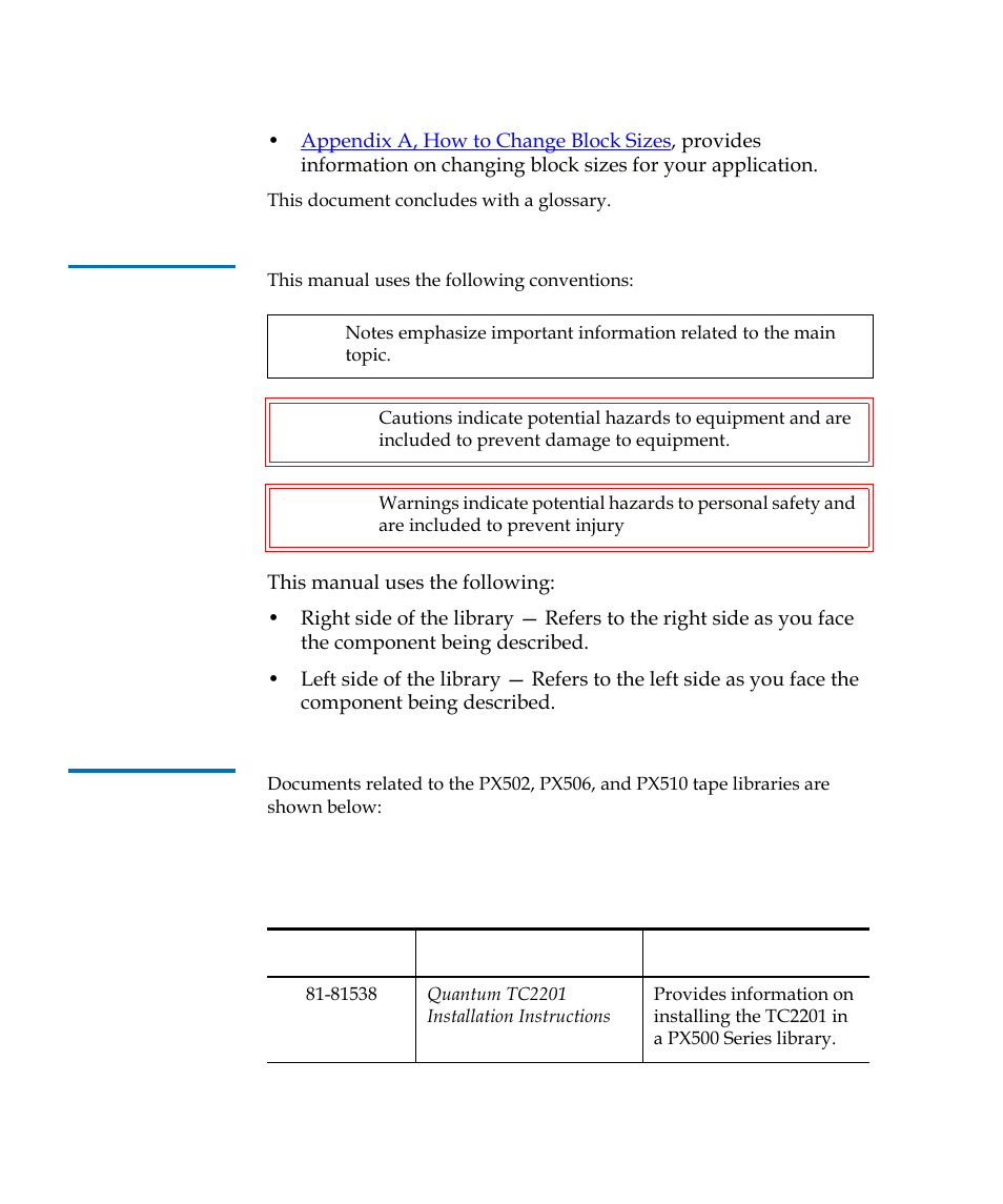 Quantum TC2201 User Manual | Page 18 / 164