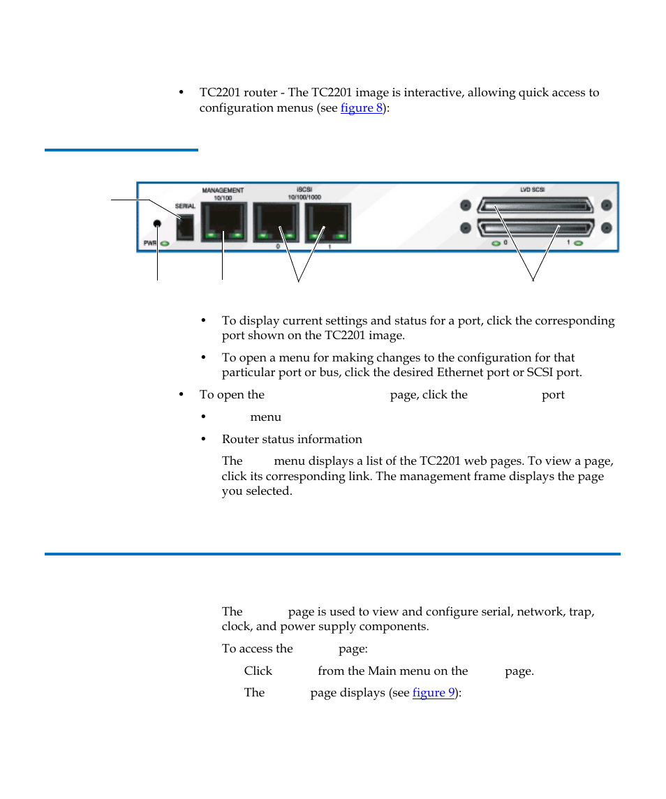 Figure 8, Tc2201 image, System page | Quantum TC2201 User Manual | Page 33 / 164