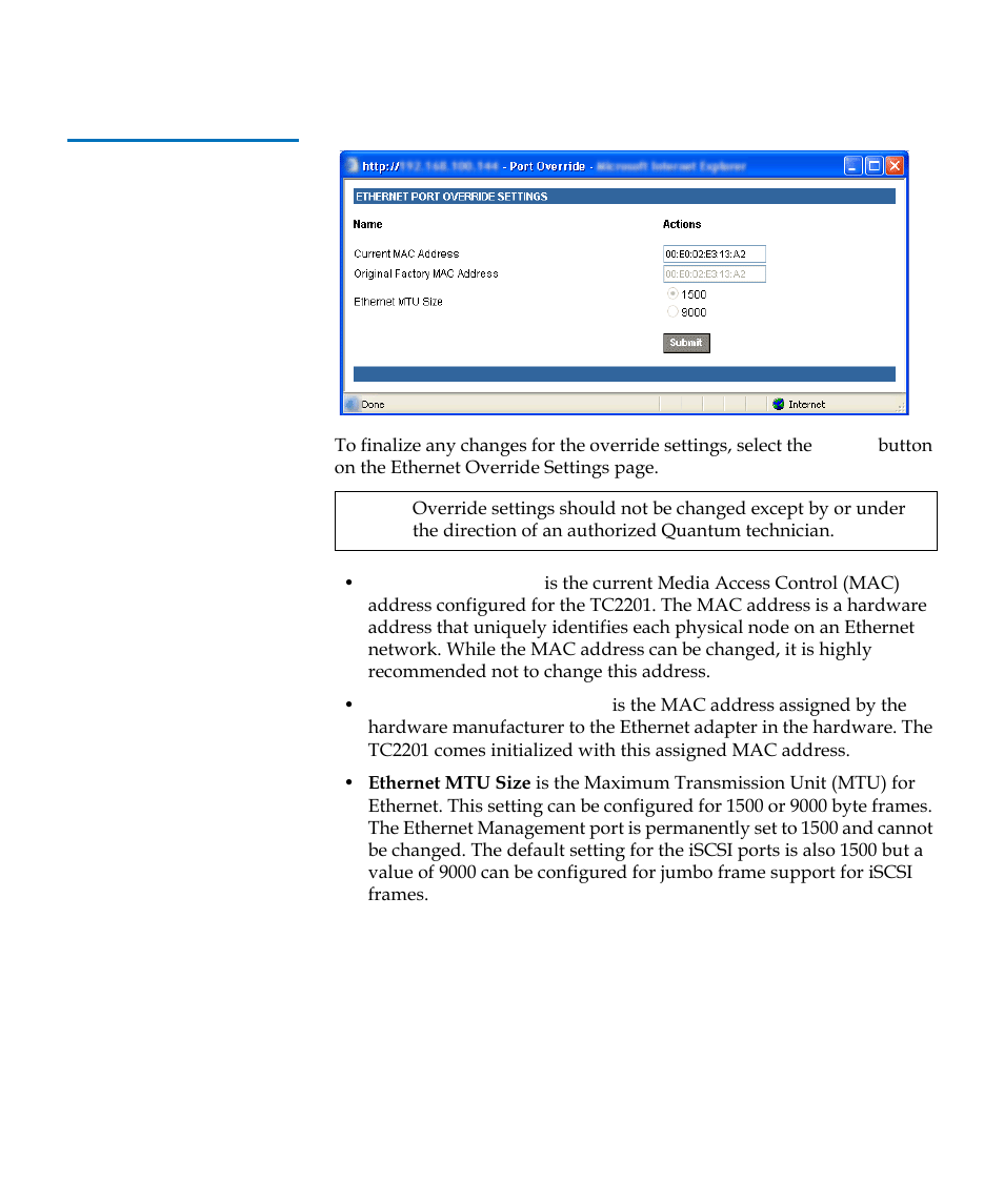 Figure 18 | Quantum TC2201 User Manual | Page 46 / 164