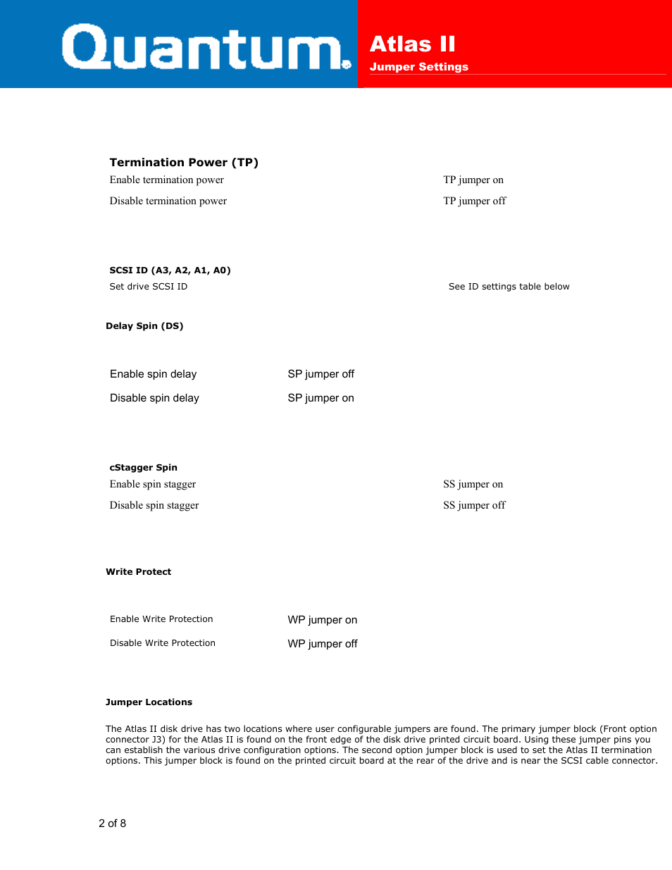 Atlas ii | Quantum Atlas II User Manual | Page 2 / 8