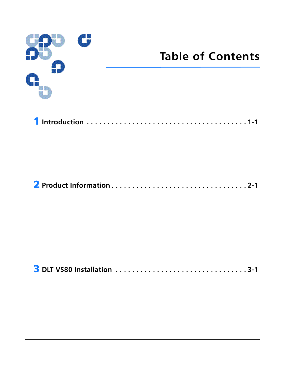 Quantum Tape Drive DLT VS80 User Manual | Page 5 / 50