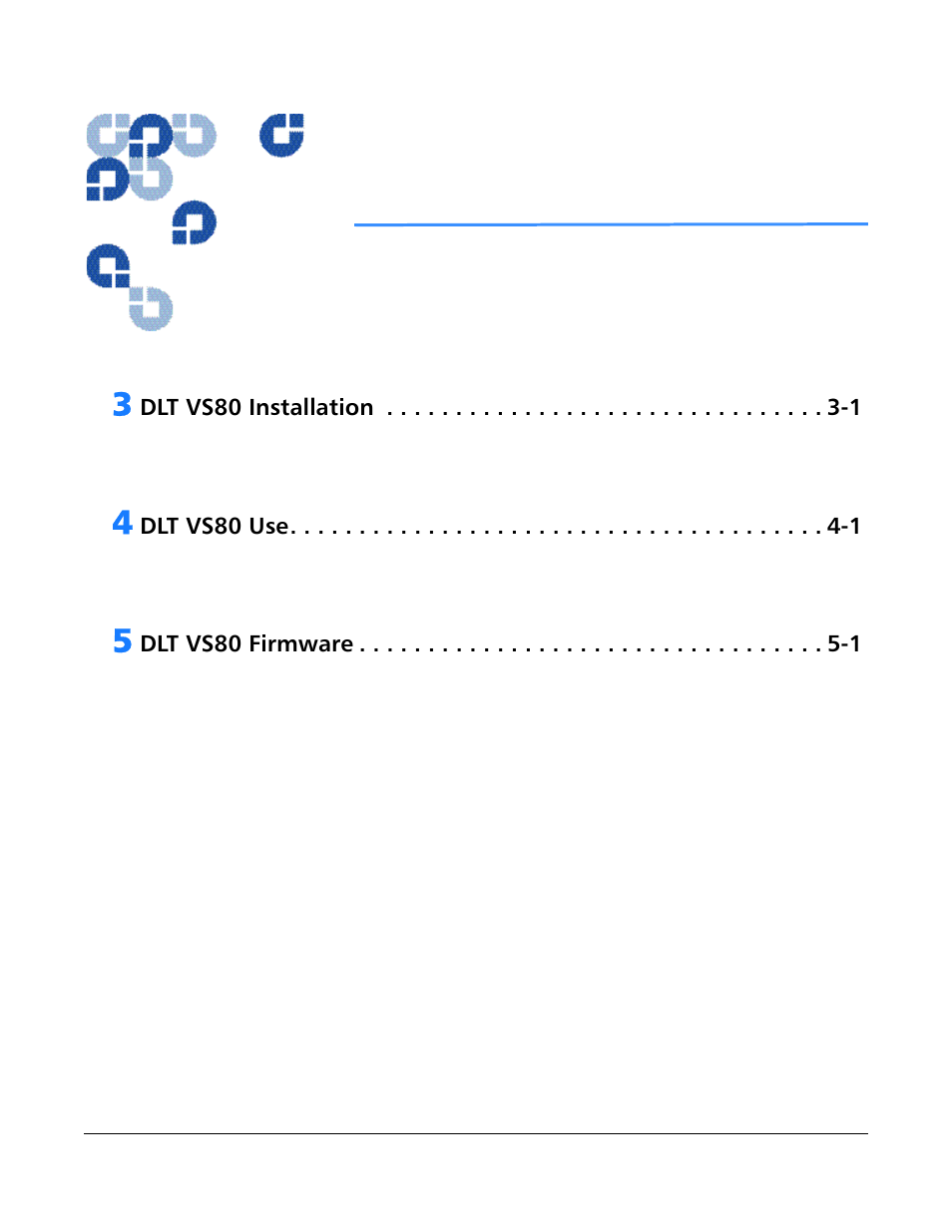 List of tables | Quantum Tape Drive DLT VS80 User Manual | Page 9 / 50