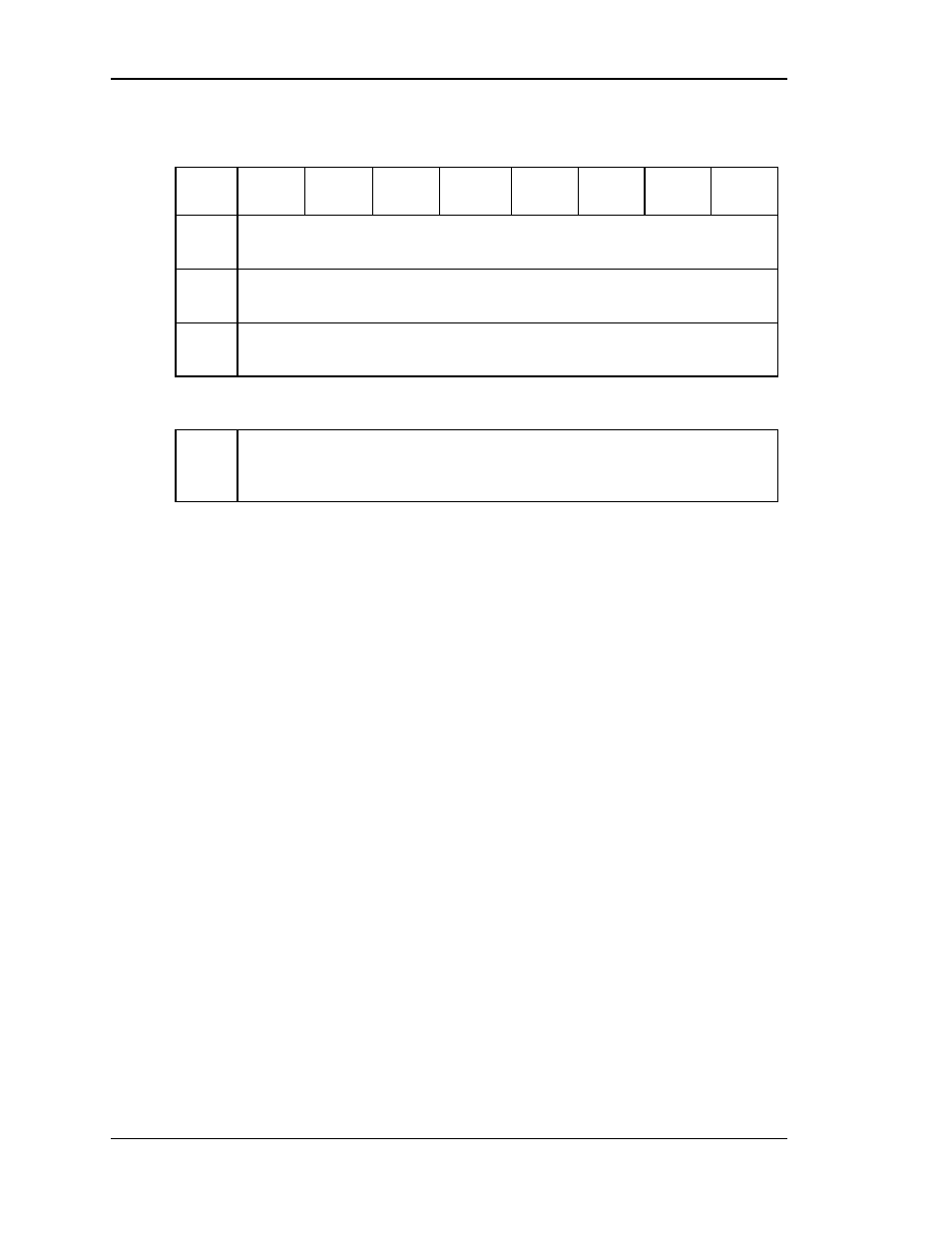 Report luns command (0ah) (continued) | Quantum 10K II User Manual | Page 237 / 371