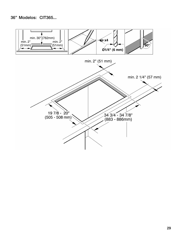 Thermador CIT365 User Manual | Page 28 / 35