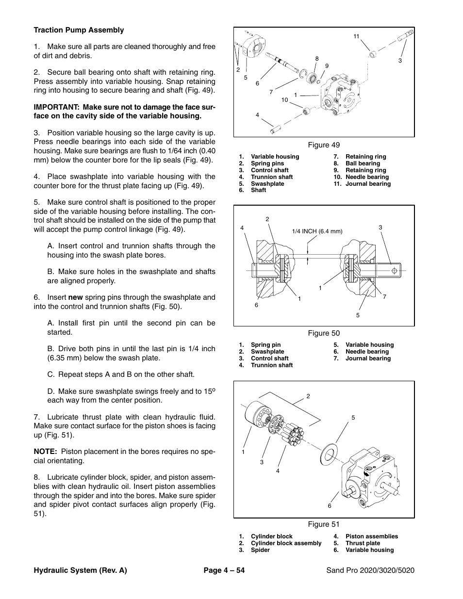 Toro Sand Pro 5020 User Manual | Page 104 / 170