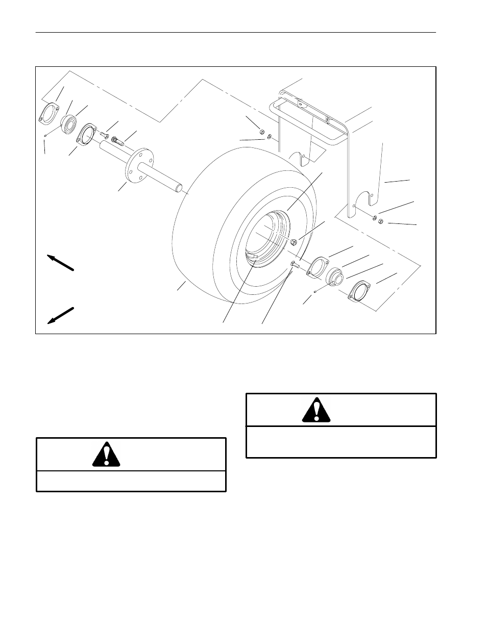 Front wheel (sp 2020), Caution, Warning | Toro Sand Pro 5020 User Manual | Page 150 / 170