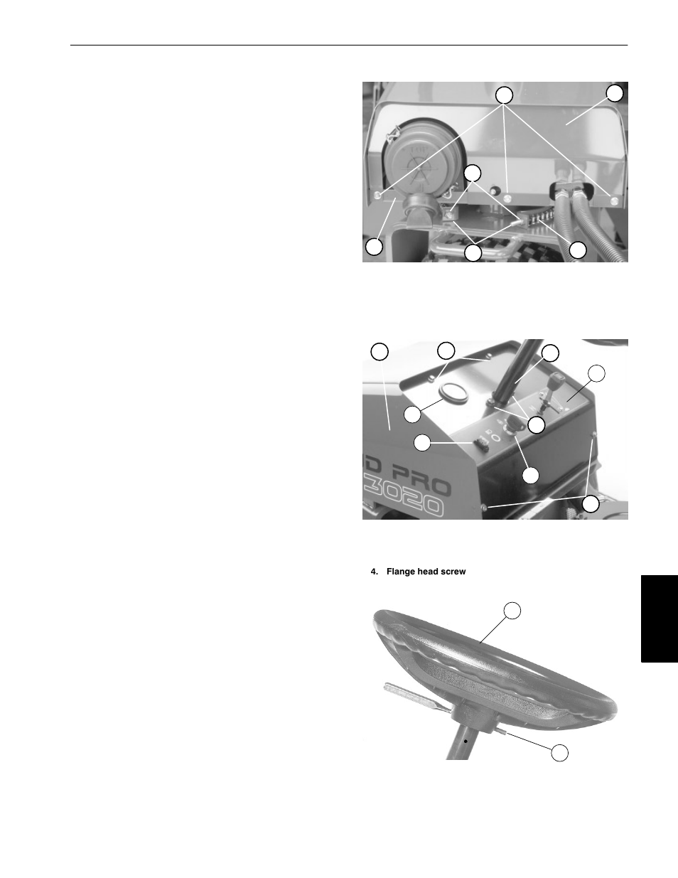 Hood and dash panel (sp 2020/3020) | Toro Sand Pro 5020 User Manual | Page 167 / 170