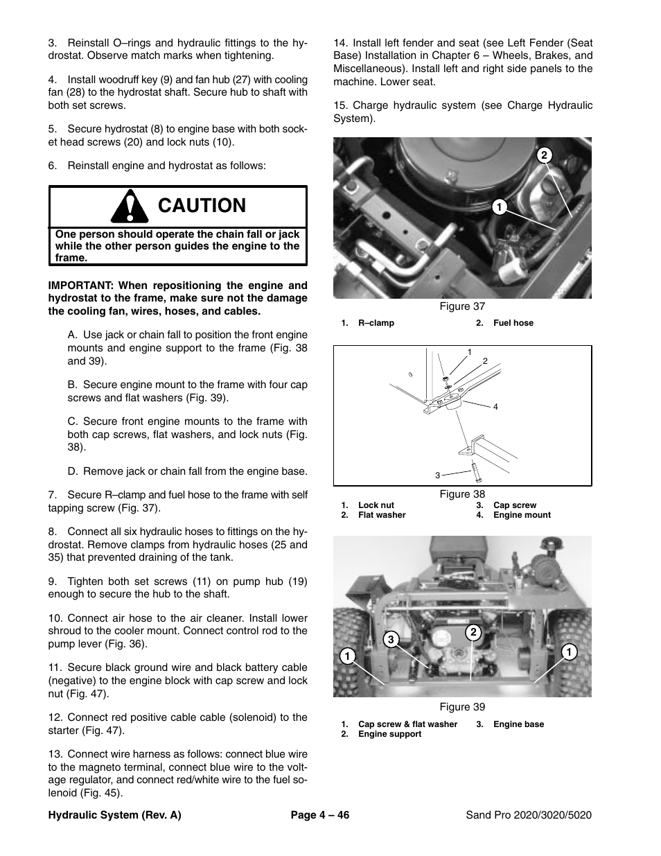 Caution | Toro Sand Pro 5020 User Manual | Page 96 / 170