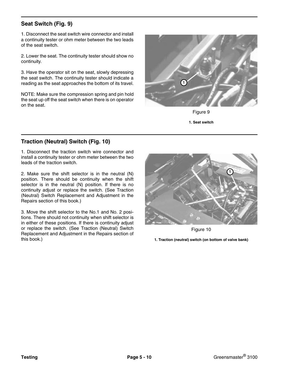 Toro GREENSMASTER 3100 User Manual | Page 118 / 234