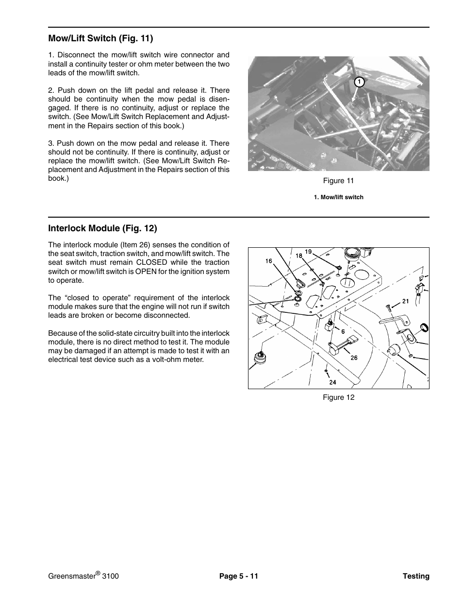 Toro GREENSMASTER 3100 User Manual | Page 119 / 234