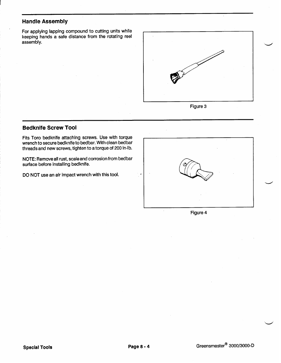 Toro GREENSMASTER 3100 User Manual | Page 134 / 234
