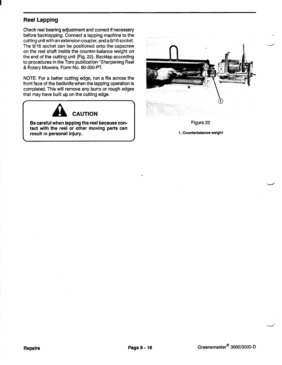 Toro GREENSMASTER 3100 User Manual | Page 146 / 234