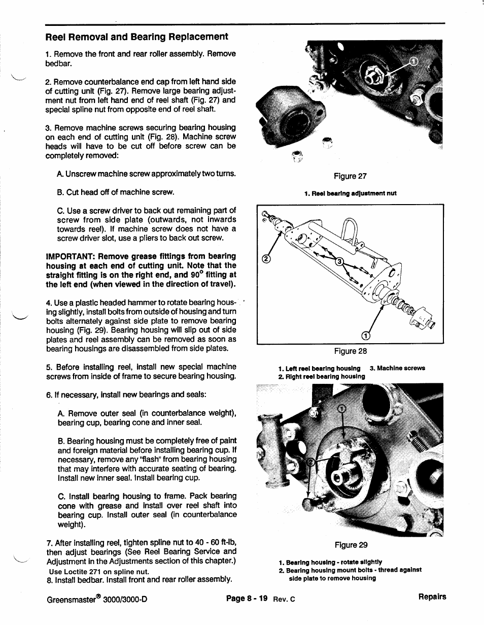 Toro GREENSMASTER 3100 User Manual | Page 149 / 234