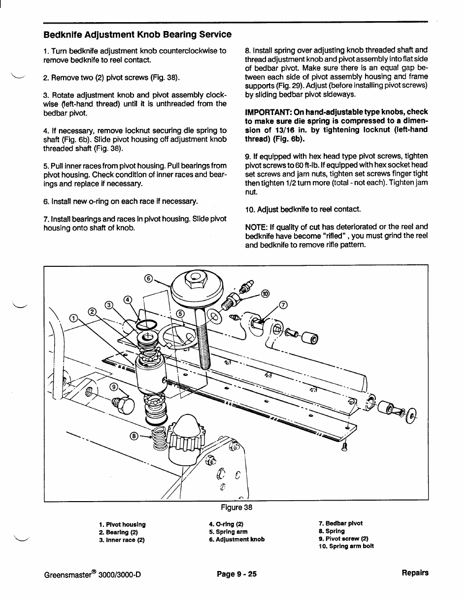Toro GREENSMASTER 3100 User Manual | Page 175 / 234