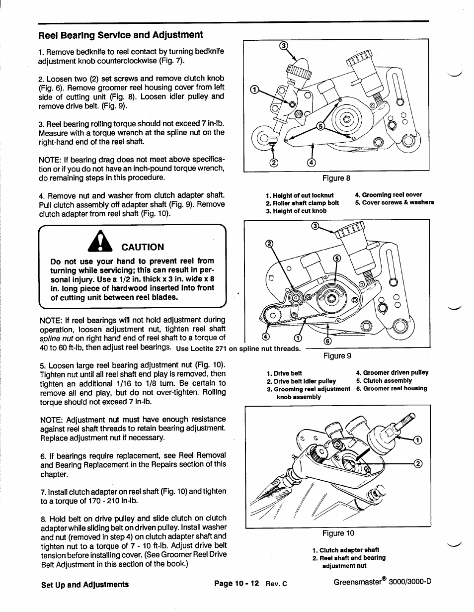 Toro GREENSMASTER 3100 User Manual | Page 188 / 234