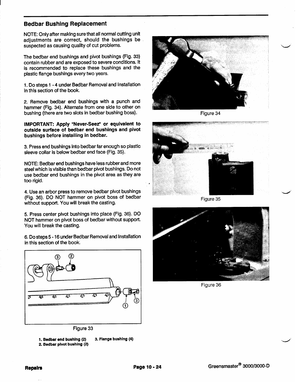 Toro GREENSMASTER 3100 User Manual | Page 200 / 234
