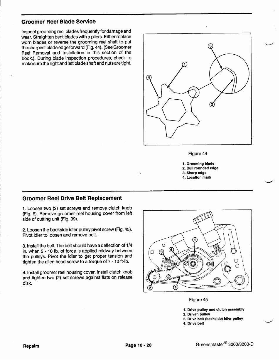 Toro GREENSMASTER 3100 User Manual | Page 204 / 234