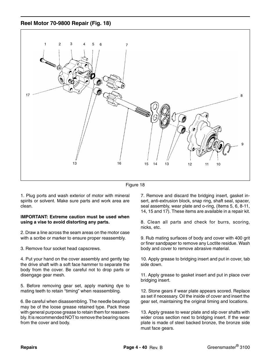Toro GREENSMASTER 3100 User Manual | Page 62 / 234