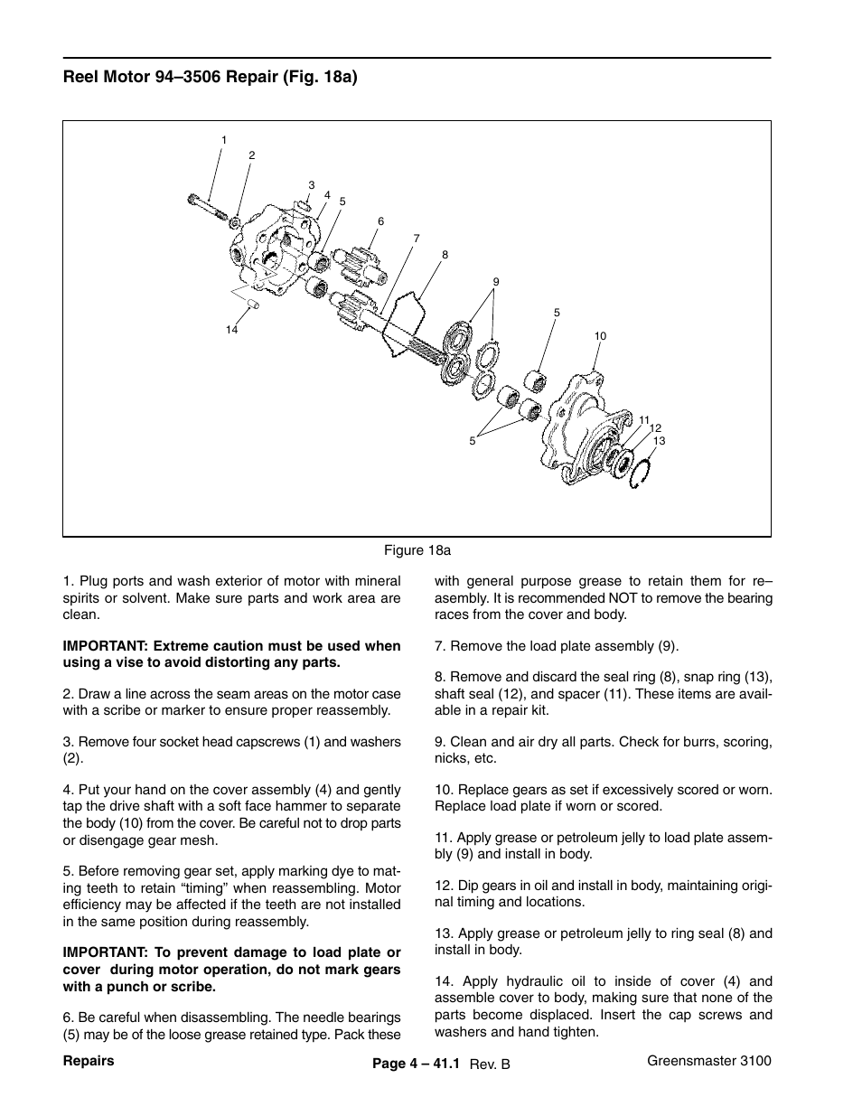 Toro GREENSMASTER 3100 User Manual | Page 64 / 234
