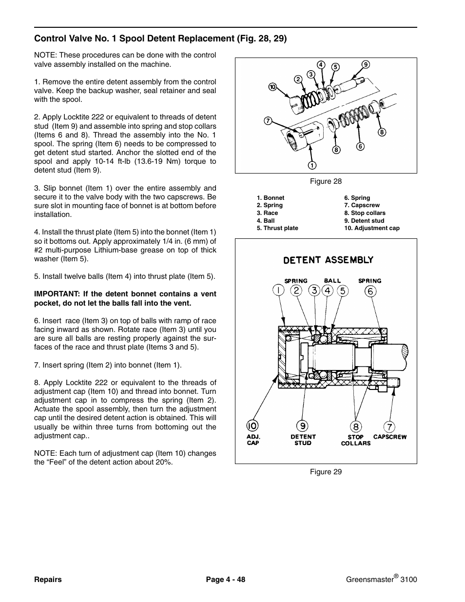 Toro GREENSMASTER 3100 User Manual | Page 76 / 234