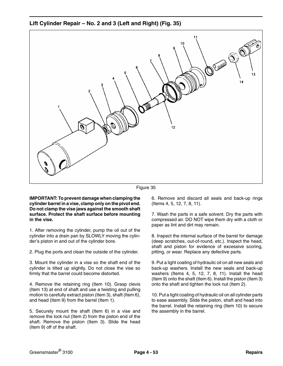 Toro GREENSMASTER 3100 User Manual | Page 81 / 234