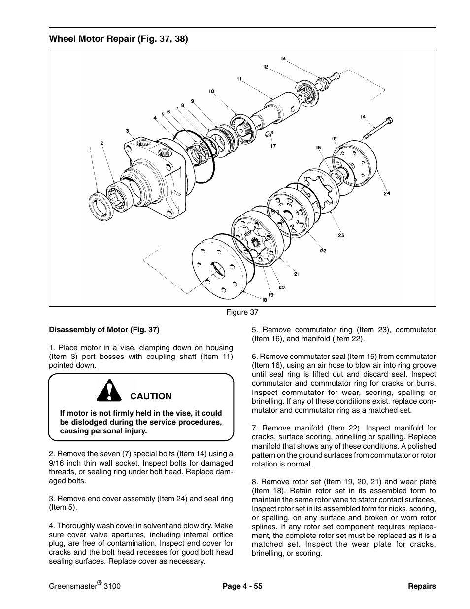Toro GREENSMASTER 3100 User Manual | Page 83 / 234