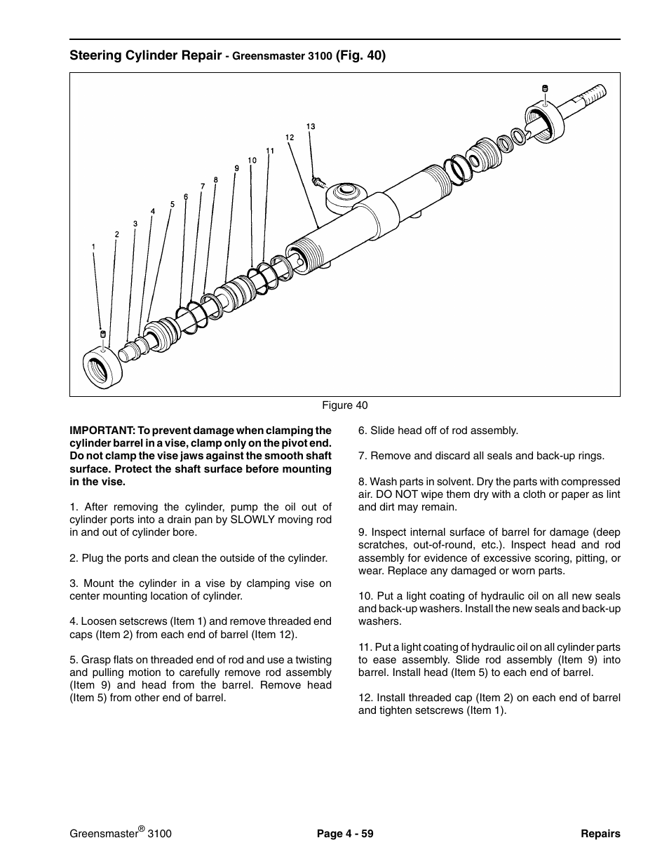 Toro GREENSMASTER 3100 User Manual | Page 87 / 234