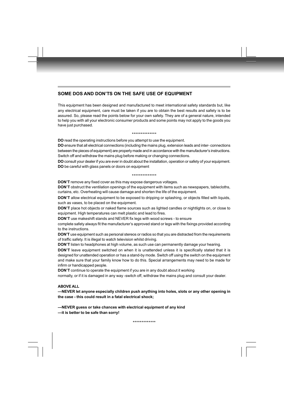 Important safety instructions | Toshiba SD-480EKE User Manual | Page 4 / 40