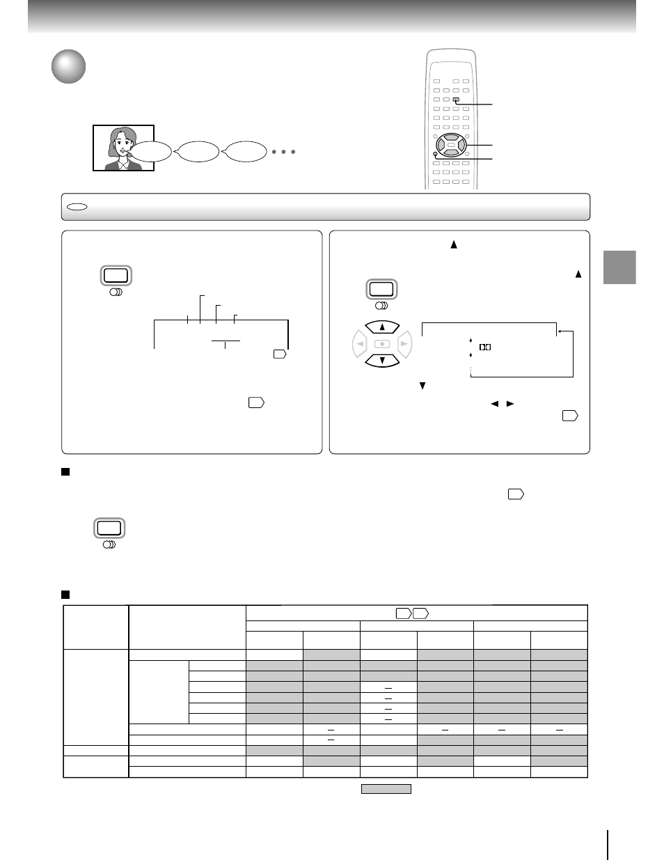 Selecting a language, Selecting a playback audio setting, Press audio during playback | Toshiba SD-100X User Manual | Page 33 / 47