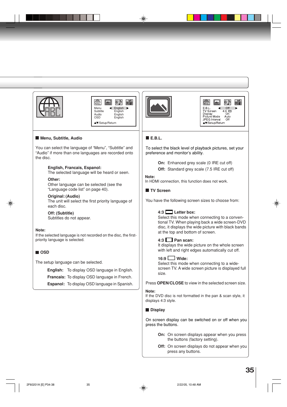 Toshiba SD-5980SU User Manual | Page 35 / 48