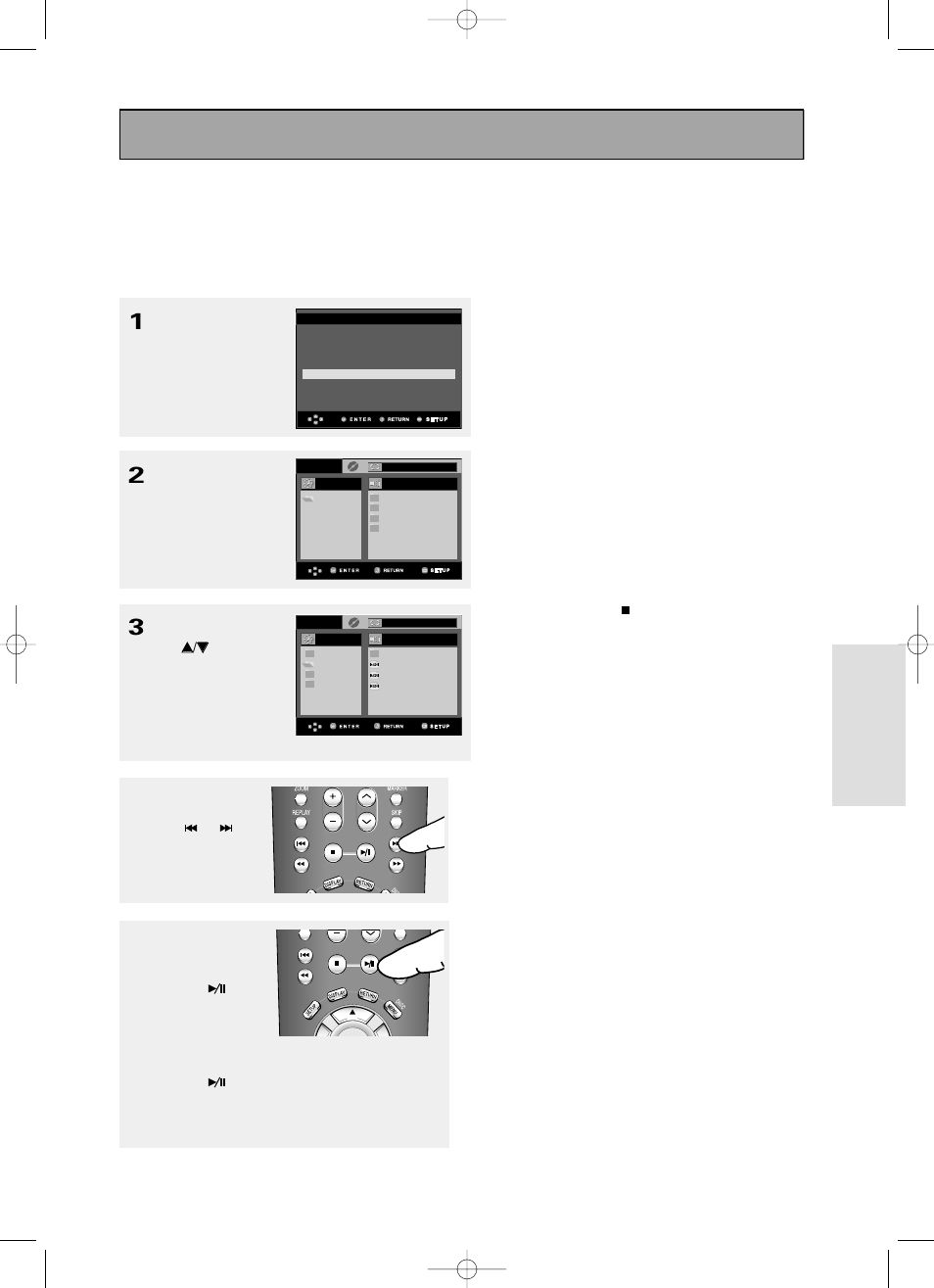 Advanced functions, Picture cd playback for hd-jpeg, Ad v anced functions | Toshiba SD-6980SY User Manual | Page 53 / 76
