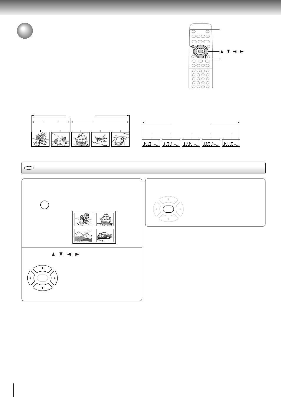 Locating a desired section, Locating a title using the top menu | Toshiba SD-310V User Manual | Page 28 / 59