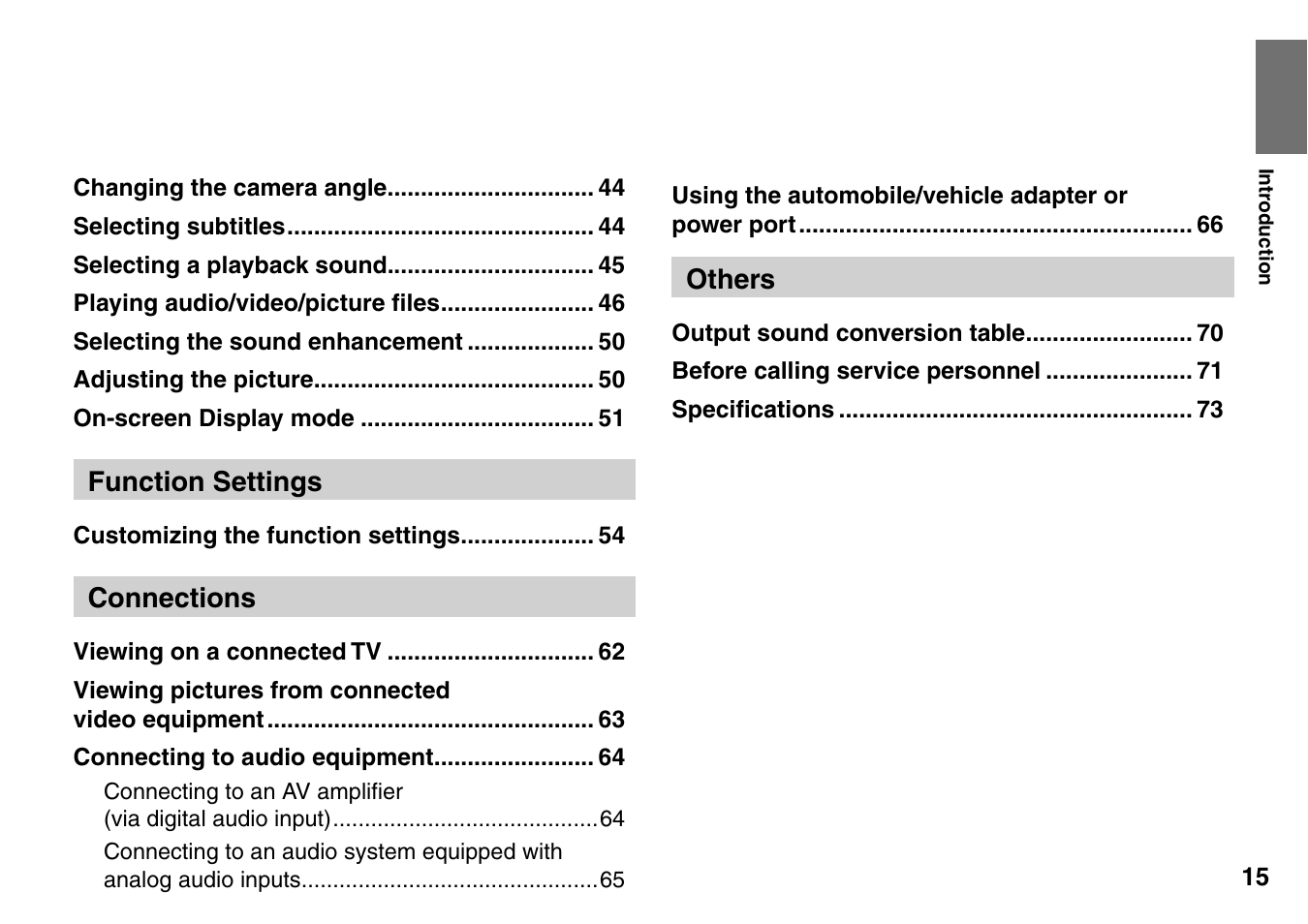 Toshiba SD-P1707SR User Manual | Page 15 / 76